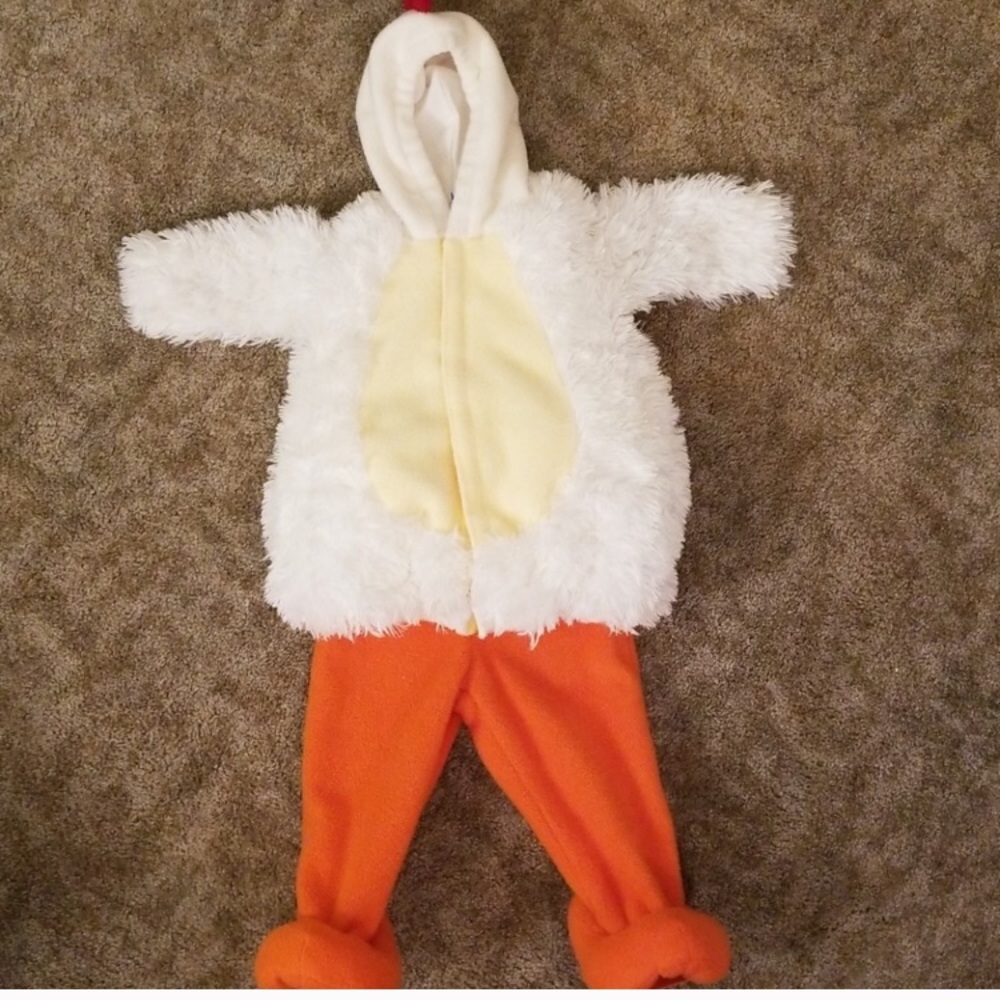Toddler chicken costume